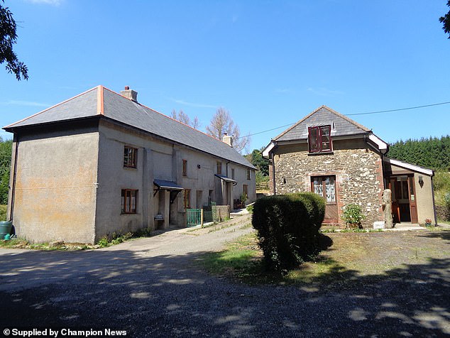 Grandmother Mary Stevens, who died aged 96 in 2020, left the 170-acre West Hook Farm (pictured) near Okehampton, Devon, to her two daughters