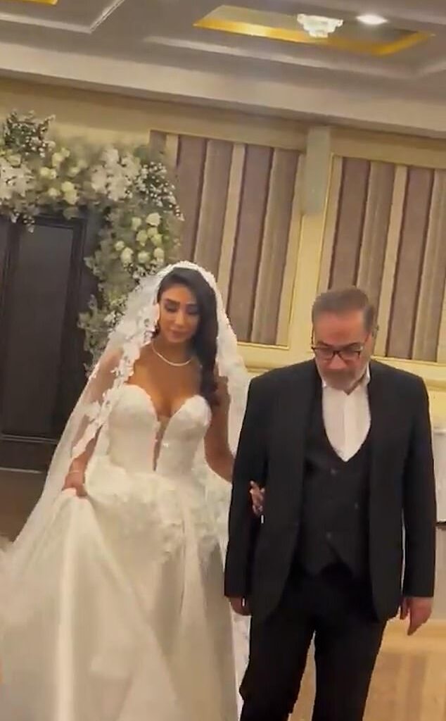 The wedding dress of one of Ayatollah Ali Khamenei's senior advisors has sparked fury in Iran with people accusing the Islamic Republic official of double standards