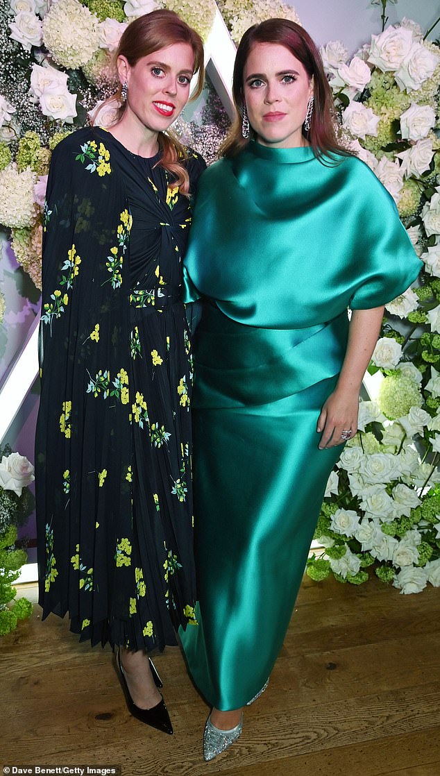 Beatrice (left) and Eugenie have had counselling to deal with the various scandals their parents have been involved in and there are rumours they are having much less contact with their father than they once did