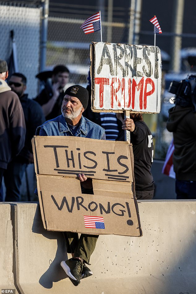 Gang members and immigrants in the US illegally have swarmed the city and crime is rampant, President Donald Trump has repeatedly said