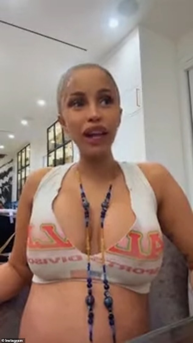 Cardi B went on a furious tirade against US President Donald Trump as she blasted all who voted for him in the 2024 election