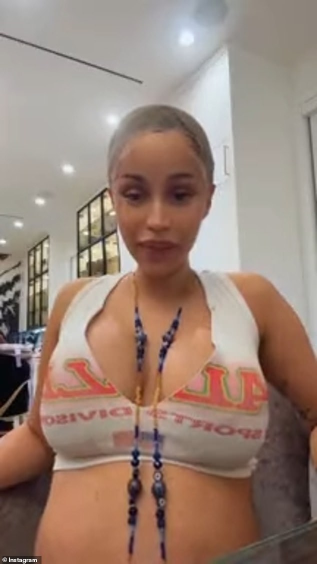 The 33-year-old rap superstar - who has ranted over Trump before - recently took to her Instagram Live to call out those who voted for the former mogul in hopes that he would improve their economic state
