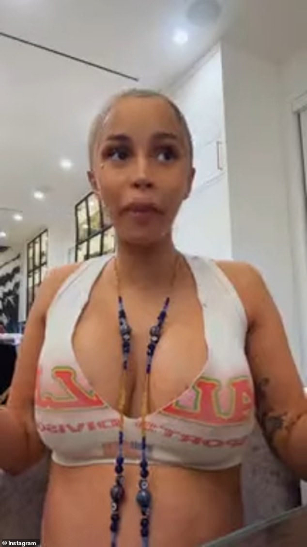 Cardi continued on her Instagram rant: 'Now, Donald Trump was blaming the immigrants for America’s downfall'