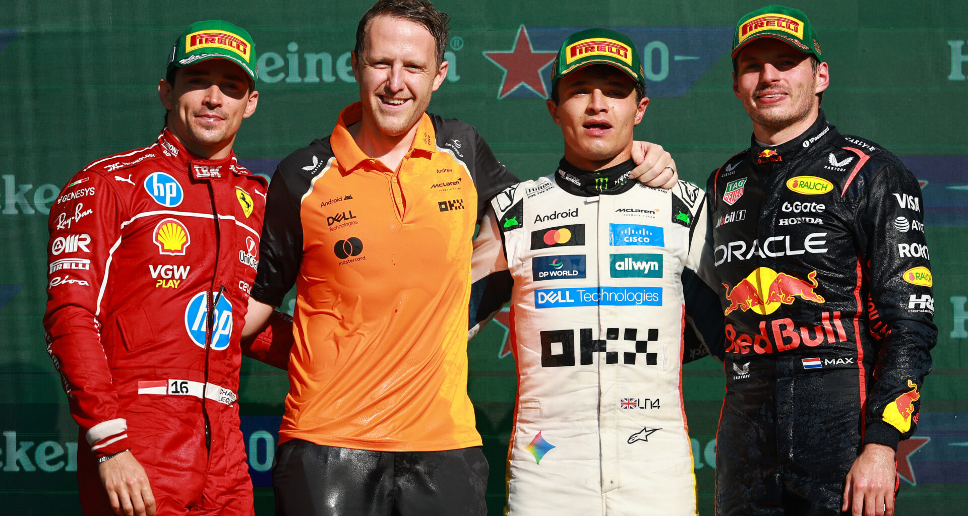 Meksikos GP triumfavo čempionato lyderiu tapęs L. Norrisas