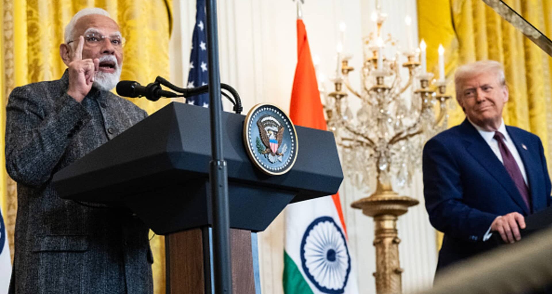 Trump says Modi assured him India will stop Russian oil purchases