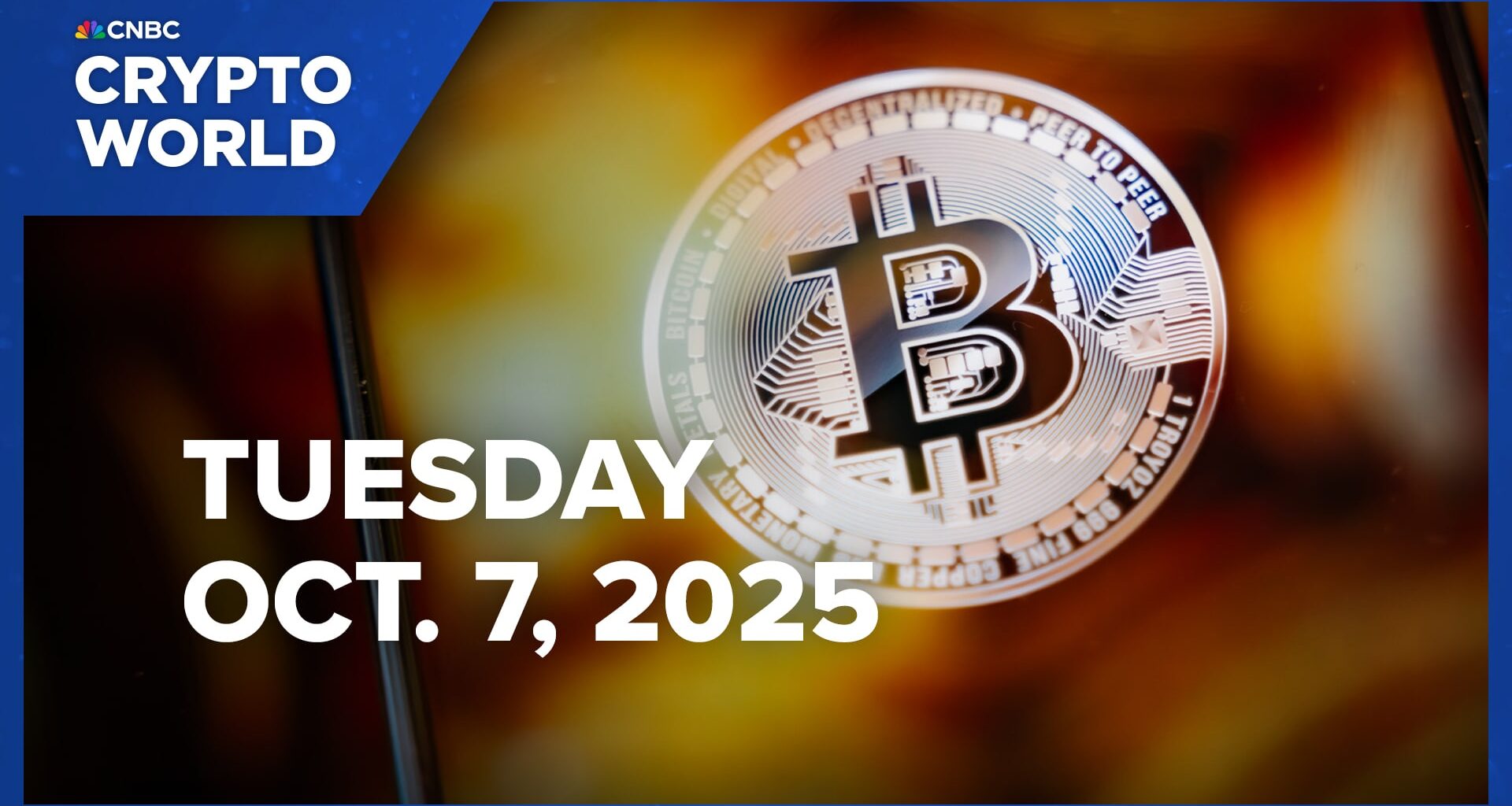 Bitcoin retreats from record as crypto rally cools: CNBC Crypto World