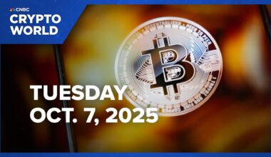 Bitcoin retreats from record as crypto rally cools: CNBC Crypto World