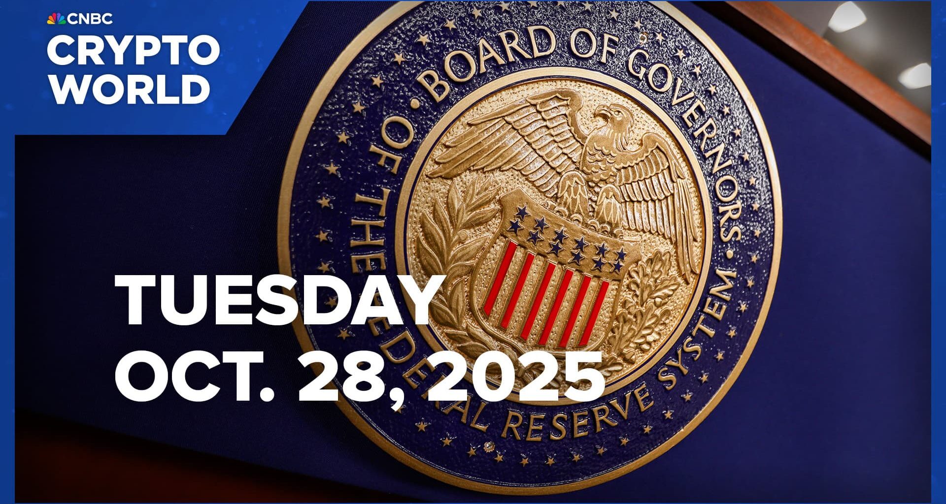 Bitcoin and ether fall as Federal Reserve’s October meeting kicks off: CNBC Crypto World