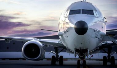 RAF surveillance aircraft patrol border with Russia in joint mission with US and Nato forces