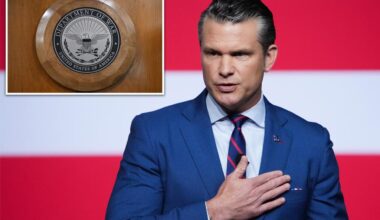 Navy chief of staff Jon Harrison out at Pentagon in Hegseth’s latest shakeup