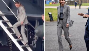 Kate Middleton fans 'in awe' after royal effortlessly walks backwards in heels