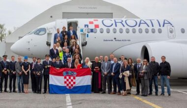 Croatia Airlines becomes one of the few A220-100 operators