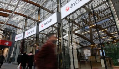 Italy's UniCredit sees record profits as Commerzbank advance drags on