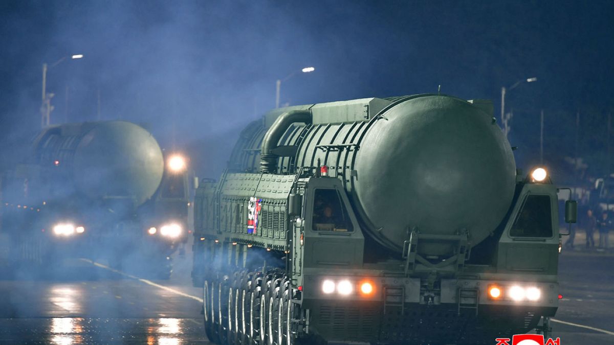 Video. North Korea unveils its 'most powerful' missile yet: Hwasong-20