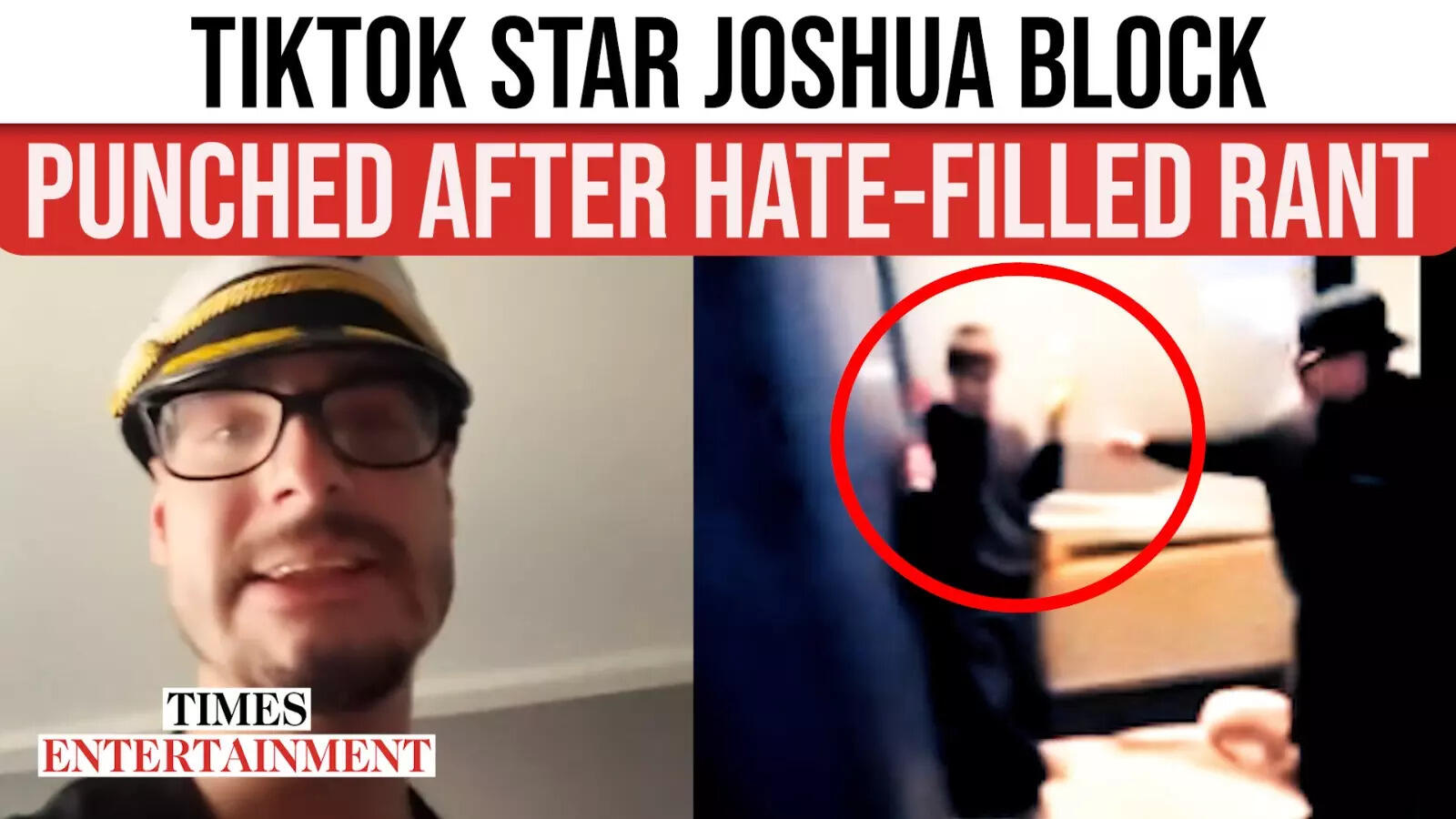 TikTok Influencer Joshua Block PUNCHED After Anti-Immigrant Rant In Berkeley