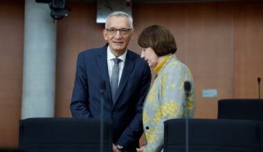 Jäger und MAD-Präsidentin Rosenberg