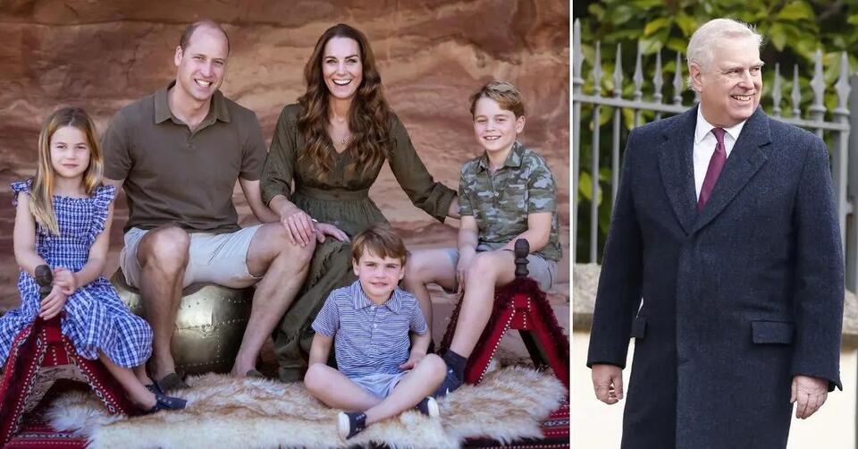 EXCLUSIVE: How Prince Andrew's Shameful Conduct Is 'Serving as a Brutal Warning' To Prince William and Kate Middleton When It Comes to Raising Their Kids