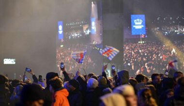 Das niedere Volk durfte feiern