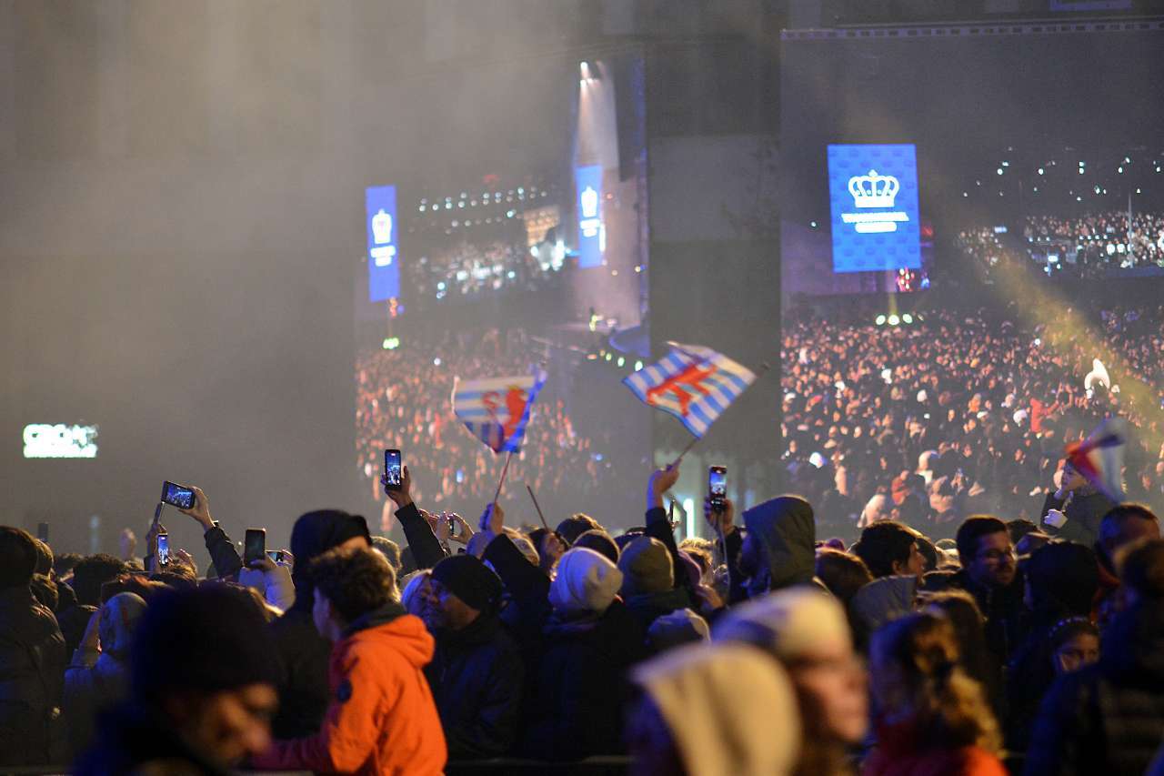 Das niedere Volk durfte feiern