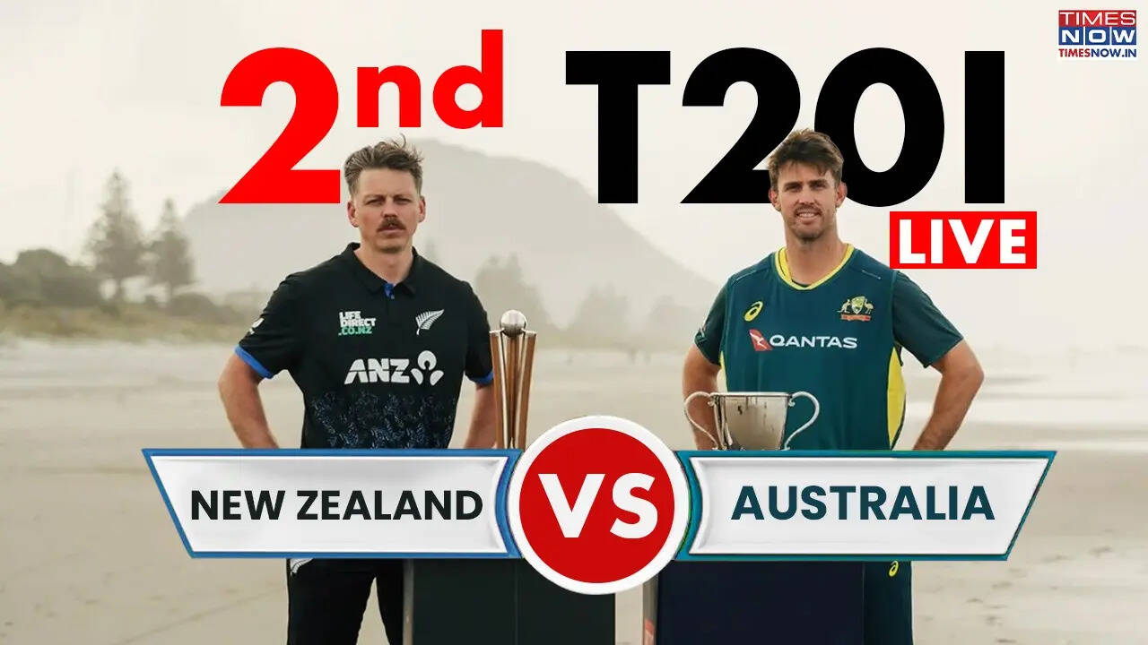 New Zealand vs Australia Live Score 2nd T20I: Toss Delayed Due To Rain; Game To Start Soon