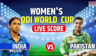 India vs Pakistan Live Score Women's World Cup 2025 Watch IND vs PAK Live Cricket score | IND Mahila Banaam PAK Mahila ke Aaj ke match ka Live Score Match Scorecard Ball By Ball Commentary Updates