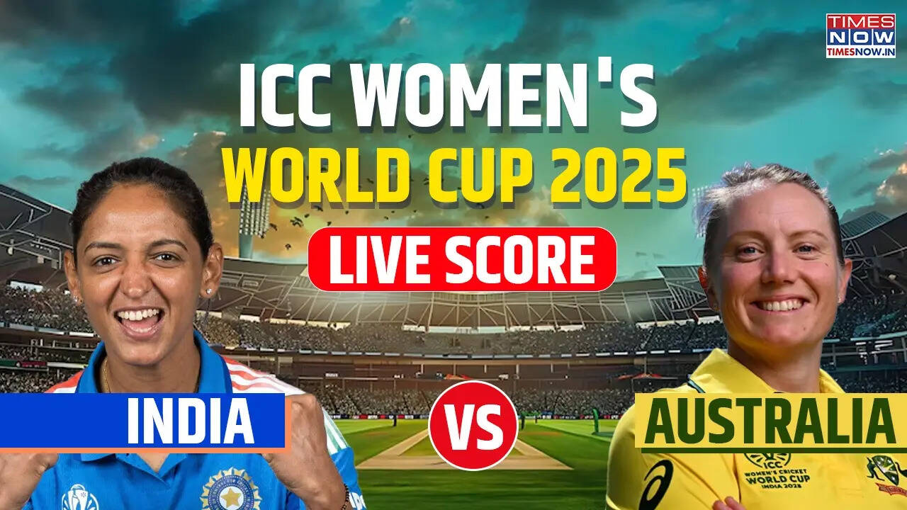 IND-W 11/0 (3.4) vs AUS-W | India vs Australia Live Score Women's World Cup 2025 Watch IND vs AUS Live Cricket score | IND Mahila Banaam AUS Mahila ke Aaj ke match ka Live Score Match Scorecard Ball By Ball Commentary Updates