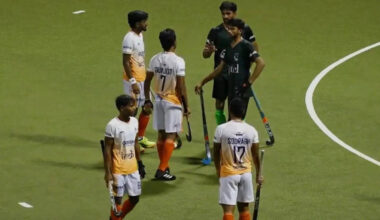 India vs Pakistan Live Score Hockey Match: IND 3-3 PAK In Tense Thriller at Sultan of Johor Cup 2025, Players Shake Hands