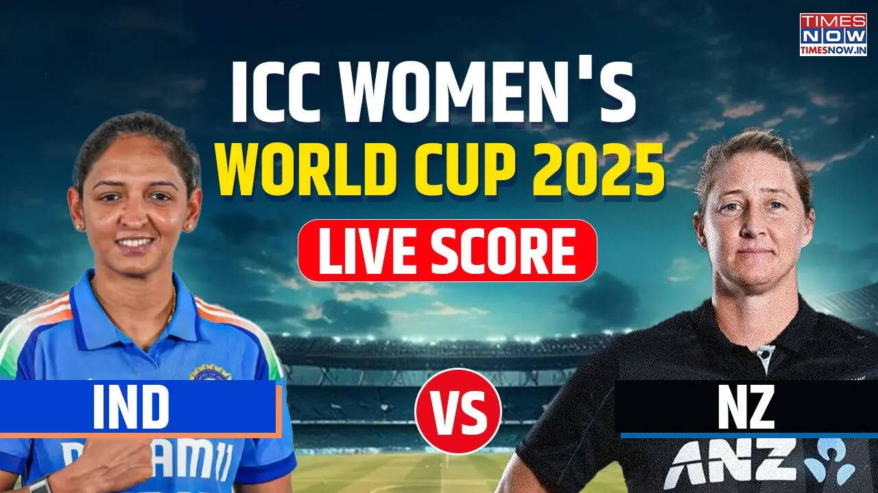 IND-W 71/0 (14.0) vs NZ-W | India vs New Zealand Live Score Women's World Cup 2025 Watch IND vs NZ Live Cricket score | IND Mahila Banaam NZ Mahila ke Aaj ke match ka Live Score Match Scorecard Ball By Ball Commentary Updates