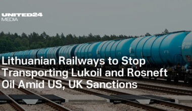 Lithuanian Railways to Stop Transporting Lukoil and Rosneft Oil Amid US, UK Sanctions — UNITED24 Media