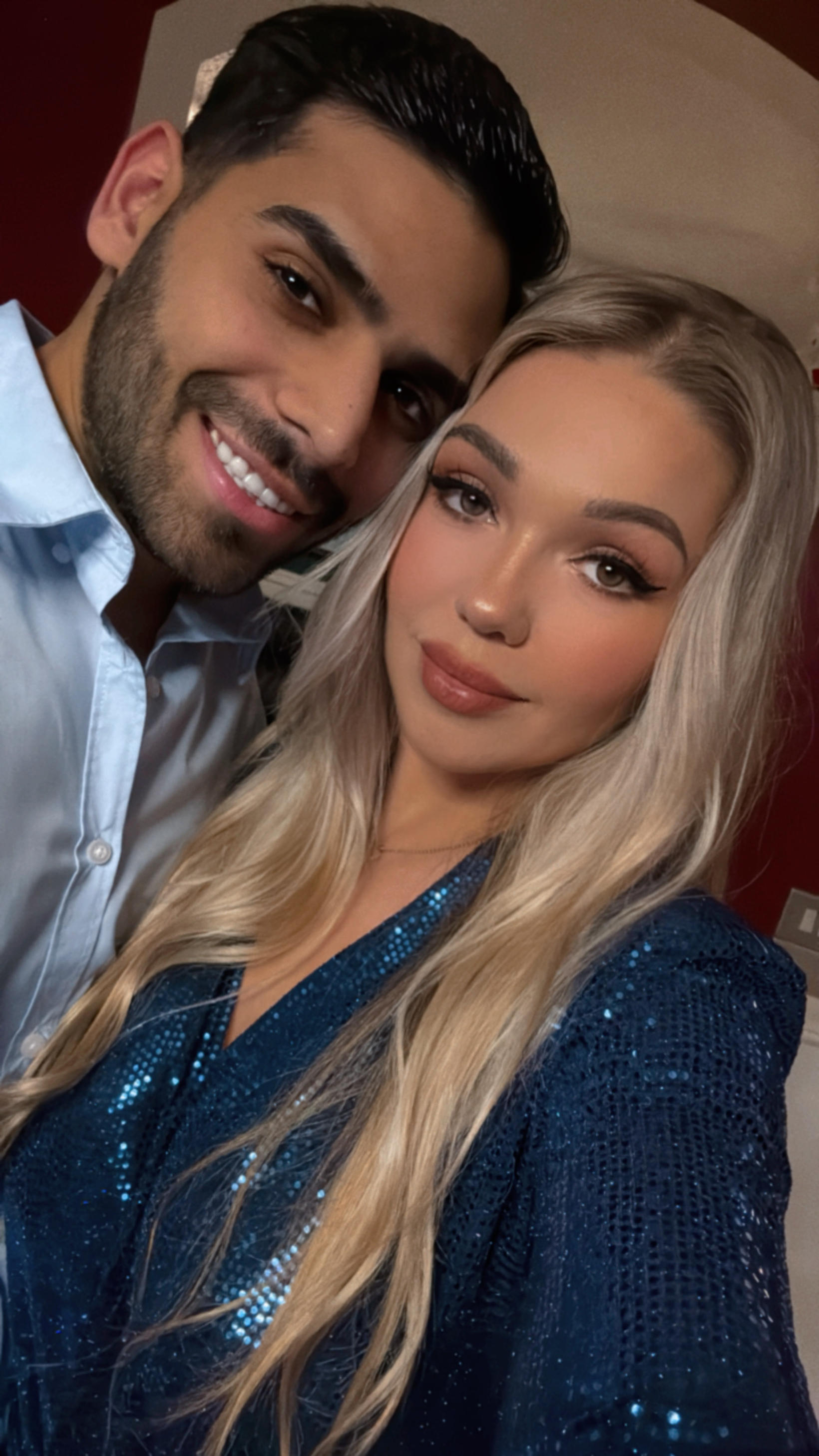 The married couple Ali Abbas Sulieman and Anna Mist Guðmundsdóttir.