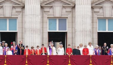 Live: King and Queen wave from Palace balcony and watch flypast