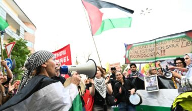 Stasera Italia-Israele di calcio, a Udine è in corso il corteo pro Pal: la diretta