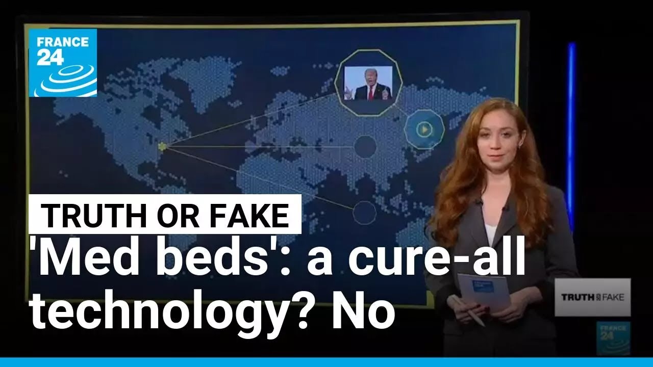 'Med beds': Donald Trump shares video championing alleged cure-all technology • FRANCE 24 English