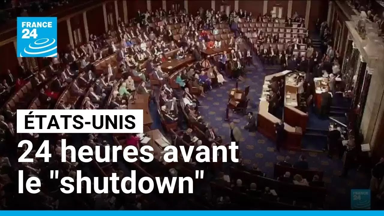 Les États-Unis se dirigent vers une paralysie budgétaire (Vance) • FRANCE 24
