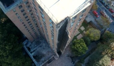 È crollata parte di un palazzo nel Bronx, a New York: non ci sono notizie di feriti