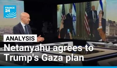 Trump secures Netanyahu's agreement to Gaza deal but Hamas support in question • FRANCE 24 English