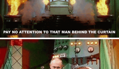 Pay no attention to the man behind the curtain