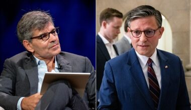 Johnson sparred with Stephanopoulos over government shutdown, healthcare