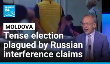 Moldovans vote in a tense election plagued by Russian interference claims • FRANCE 24 English