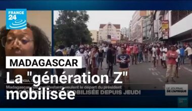 Manifestations à Madagascar : la "génération Z" mobilisée depuis jeudi • FRANCE 24