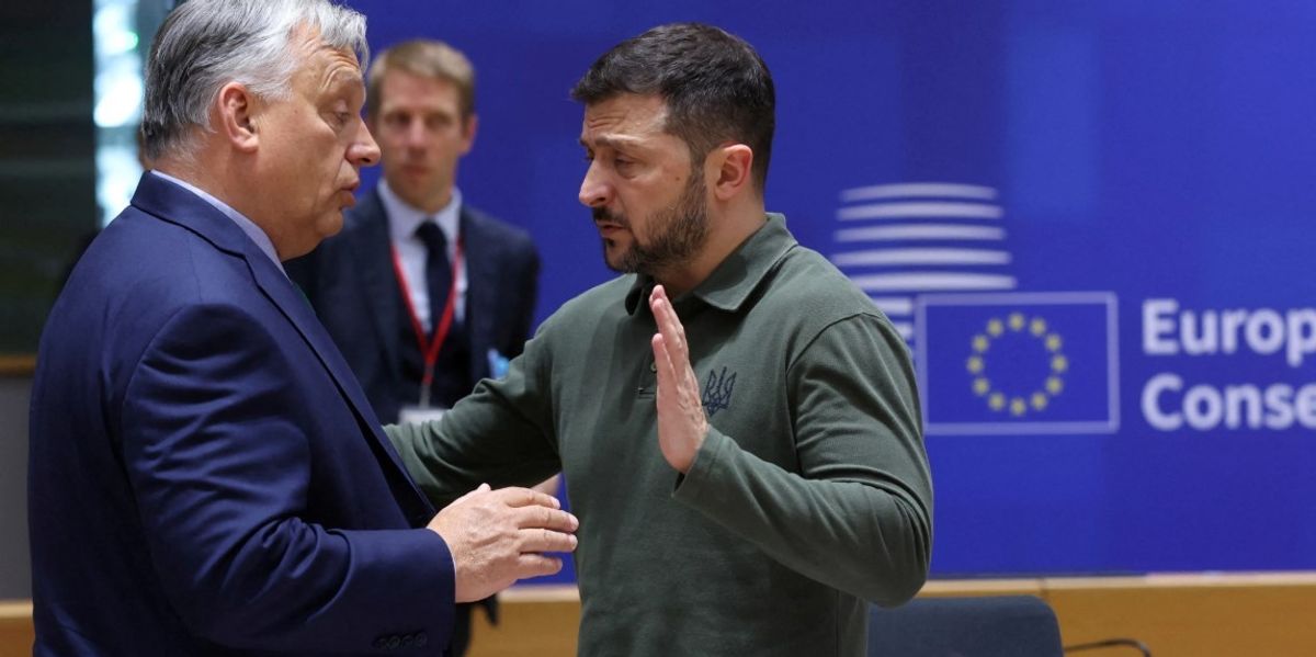 Zelensky explains why Hungary is blocking Ukraine's EU membership