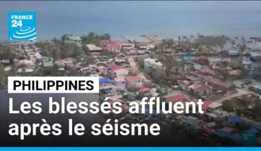 Philippines : le bilan d'un violent séisme porté à 69 morts, les blessés affluent • FRANCE 24