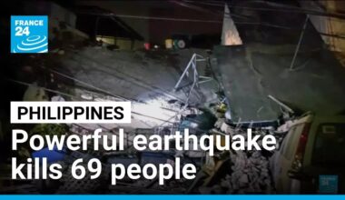 At least 69 people killed in a powerful earthquake that hit the Philippines • FRANCE 24 English