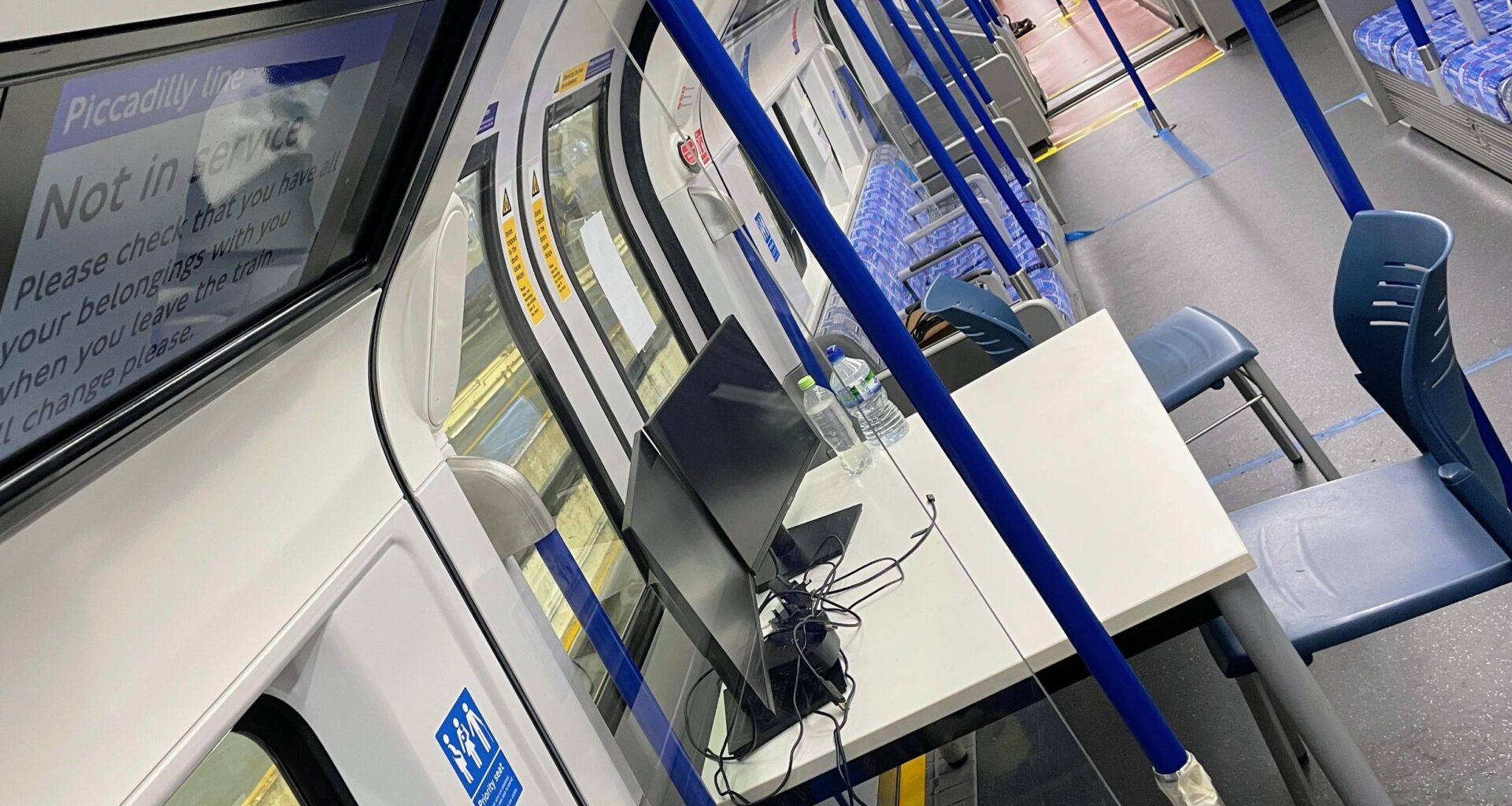 New Tube to have workstations for commuters