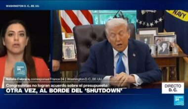 Directo D. C. y Estados Unidos al borde del ‘shutdown’, de nuevo • FRANCE 24 Español