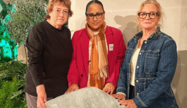 Columban Missionaries team with melting iceberg