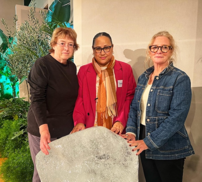 Columban Missionaries team with melting iceberg