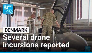 'Denmark is on high alert after reporting several drone incursions' • FRANCE 24 English