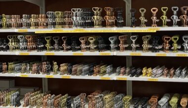 This souvenir shop in Brussels had everything lined up so perfectly that I thought my vision got blurry