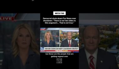 Dem shuts down Fox News over shutdown: "There isn't two sides to this argument. That isn't true."